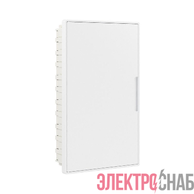 Щиток встраиваемый Фрейм (FRAME) ЩРв-п-36 36мод. с бел. дверцей с 4 шинами PEN (2шт на 8 отверст. и 2шт на 10 отверст.) бел. DKC F36B1WW