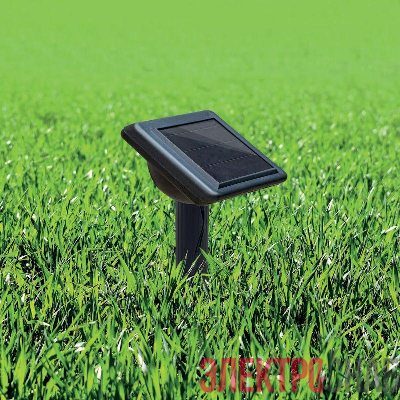 Светильник светодиодный Каскад Взлетная Полоса 3.8м IP65 садовый с выносной солнечн. панелью 2м и аккумулятором монтаж в грунт холод. бел. Lamper 602-244