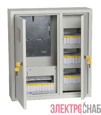 Корпус металлический ЩУРн-3/30 (540х490х165мм) IP31 TITAN IEK MKM35-N-30-1-31-ZO