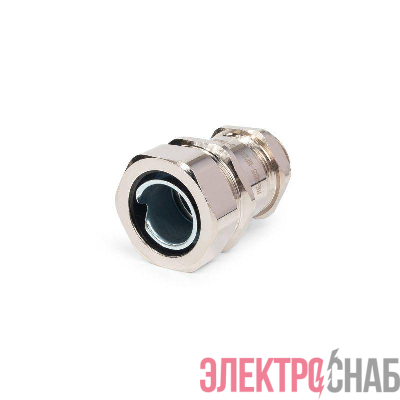 Ввод кабельный для металлорукава ВК-М25(13-18мм)-МР20 латунный Fortisflex 89196