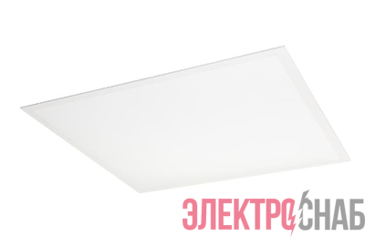 Светильник светодиодный ДВО CP 11 R 25W OP 865 W60L60 595х595х26мм 25Вт 6500К IP40/IP20 3500лм 140лм/Вт встраив. бел. панель Русский Свет 14061023062