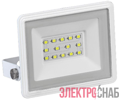 Прожектор светодиодный СДО 06-20 6500К IP65 бел. IEK LPDO601-20-65-K01