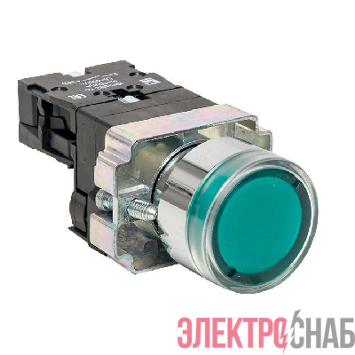 Кнопка BA31 с подсветкой 230В зел. NO PROxima EKF xb2-bw31-230