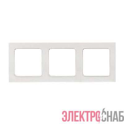 Рамка 3-м Стокгольм бел. PROxima EKF EZM-G-302-20