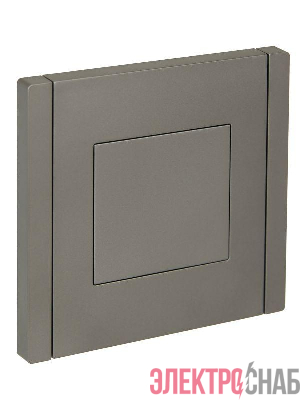 Заглушка с суппортом FORTE&PIANO FP541 сталь IEK FP-PL10-K46