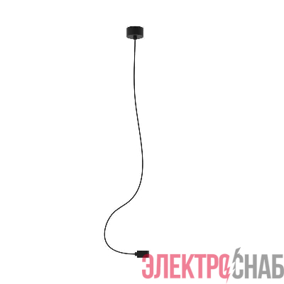 Чаша потолочная с питанием ART-APRIORI-CANOPY-SIDE-L1500-POWER (BK) IP20 металл Arlight 039642