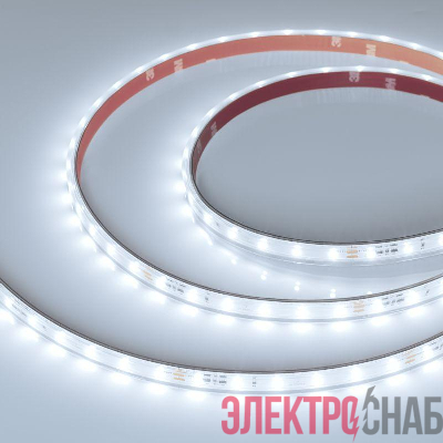 Лента светодиодная IC-PS-A60-10mm 24V White 6000К 4.8Вт/м IP67 2835 стабилизированная герметичная (уп.10м) Arlight 050654