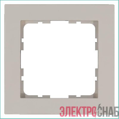 Рамка 1-м G-Classic тауп Jasmart G1001T