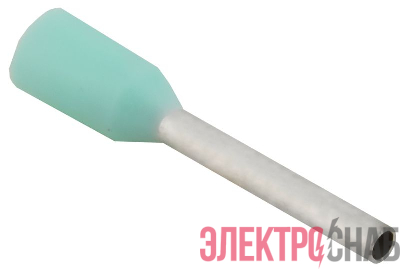 Наконечник НШВИ 0.34-8 бирюз. (уп.100шт) IEK UGN11-C34-008-100