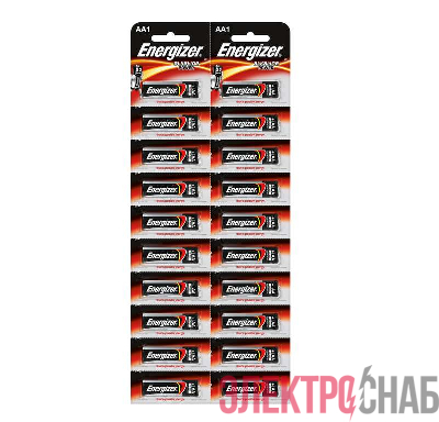 Элемент питания алкалиновый Alkaline Power LR6/316 BL20 (1/20/480) (блист.20шт) Energizer 426940