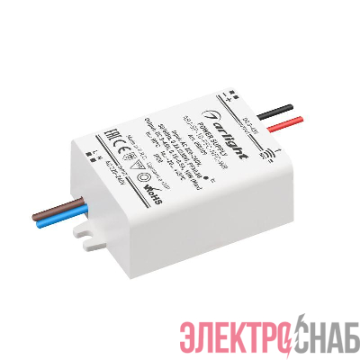 Блок питания ARJ-SP-10-PFC-NFC-WR 10Вт 3-45В 0.15-0.5А IP20 пластик Arlight 050109