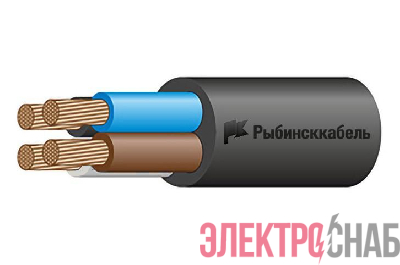 Кабель КГ-ХЛ 4х2.5 (N) 380/660-3 (м) Рыбинсккабель 720613