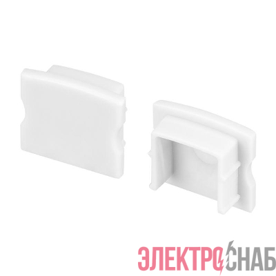 Заглушка LINE-1715 глухая WHITE пластик (комплект) Arlight 044261