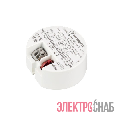 Блок питания ARJ-SP-31-PFC-R 31Вт 15-42В 0.7-0.75А IP20 пластик Arlight 048773
