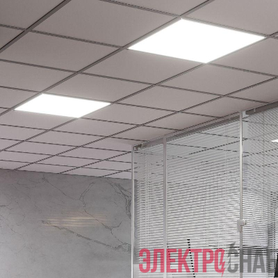 Светильник светодиодный MiR 30Вт 6500К IP40 3700лм 595х595х50мм ДВО офисный рассеив. призма GAUSS G1-A0-00070-01G03-2003565