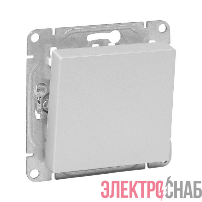 Выключатель кнопочный 1-кл. СП Эпика механизм алюм. EKF UP1-SWA-13