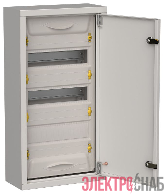 Корпус ЩРн-36 (1х36) TITAN 5 585х310х140 IP31 метал. сер. IEK TI5-50-N-036-31-7035