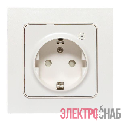 Розетка 1-м Стокгольм 16А Умная бел. Zigbee Сonnect EKF RCS-ST16-WD-ZB