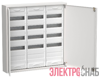 Корпус ЩРн-180 (3х60) TITAN 5 835х830х140 IP31 метал. бел. IEK TI5-50-N-3X060-31
