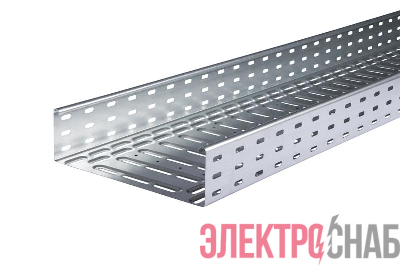 Лоток листовой перфорированный 85х300 L3000 сталь 0.7мм LKS 830 FT RU гор. оцинк OBO 6837593