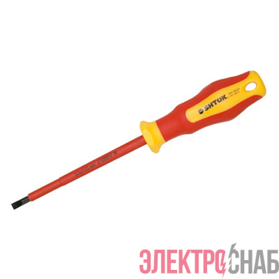 Отвертка 1000В SL 5.5х125мм (09202) SHTOK 376335