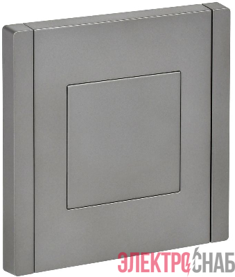 Заглушка с суппортом FORTE&PIANO FP541 сталь IEK FP-PL10-K46