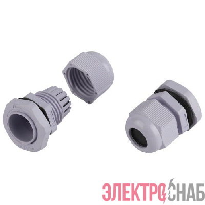 Ввод кабельный (сальник) PG 13.5 d6-12мм (d отверст. 21мм) IP54 (уп.20шт) Эра Б0065191