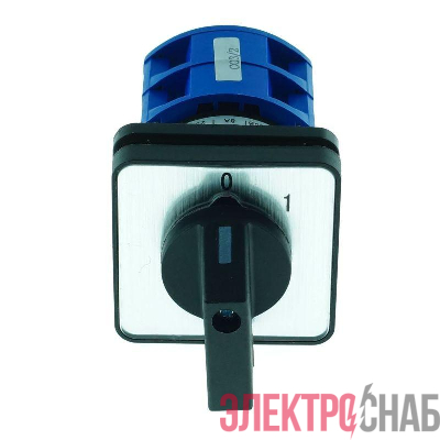 Переключатель кулачковый LW32-25/C03/2 25А 3Р "0-1" CHINT 425063