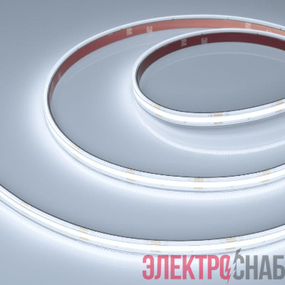 Лента светодиодная COB-PS-X420-12mm 24V White 6000К 4.8Вт/м IP67 герметичная (уп.15м) Arlight 049053