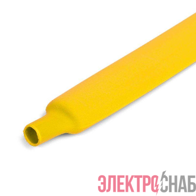 Трубка термоусадочная ТУТ (HF)-40/20 желт. (уп.25м) КВТ 82952