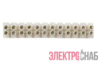 Колодка КЗВ 20-12 20А 4-12мм 12пар IN HOME 4690612032559