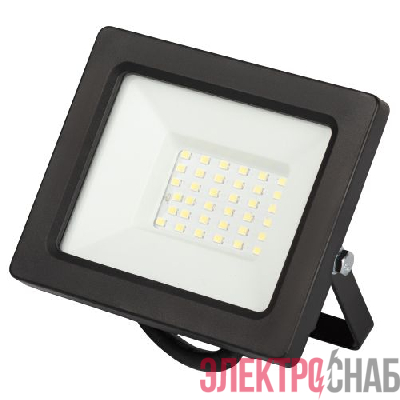 Прожектор светодиодный LPR-042-3-65K-030 30Вт 6500К 2400лм IP65 с встроен. фотореле Эра Б0064443