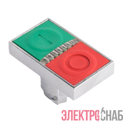 Механизм кнопки исполнительный XB4 "пуск-стоп" плоский возвратный без фиксации с подсветкой PROxima EKF XB4BL84