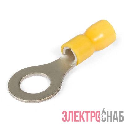 Наконечник кабельный кольцевой изолированный НКИ 6.0-8 EasyFix КВТ 90898