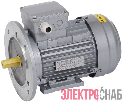 Электродвигатель АИР DRIVE 3ф 71B4 220/380В 0.75кВт 1500об/мин 2081 IEK DRV071-B4-000-7-1520