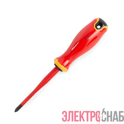 Отвертка диэлектрическая PH2х100 СЛИМ КВТ 103008