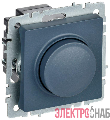 Светорегулятор СП BRITE пов-наж. 600Вт СС10-1-0-БрМ механизм маренго IEK BR-D20-0600-K35
