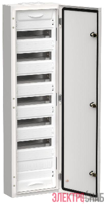 Корпус металлический ЩРн-84 (1х84) 1085х310х140 IP54 бел. (одна дверь) TITAN 5 IEK TI5-50-N-084-54
