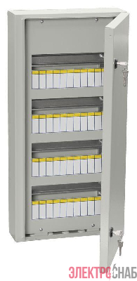 Корпус ЩРн-48 TITAN 3 670х330х120мм IP54 метал. IEK MKM11-N-48-54-Z