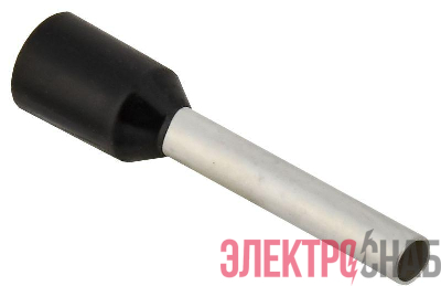 Наконечник НШВИ 1.5-12 черн. (уп.20шт) IEK UGN11-D15-012-020