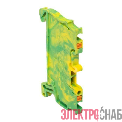 Колодка клеммная пружинная 1.5 Push-in земля EKF PIT-1.5-pe
