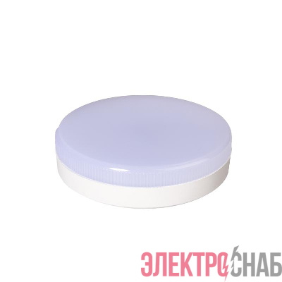 Лампа светодиодная PLED-GX53 12Вт таблетка матовая 5000К холод. бел. GX53 1040лм 230В JazzWay 1029096