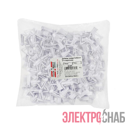 Дюбель (анкер) бабочка 10х50 полипропилен (уп.100шт) пакет Tech-Krep 111494