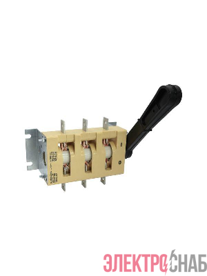 Выключатель-разъединитель 3п 100А ВР32-31 А 30220-00 УХЛ3 IP00 одно направление несъемная боков. рукоятка Электротехник ET029215