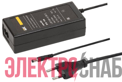 Драйвер LED ИПСН ECO 3528 36Вт 12В сетевая вилка-блок -JacK 5.5 мм IP20 ИЭК LSP2-036-12-20-11