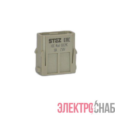 Вставка контактная модульная HDC-MOD-DD12MC СТЭЗ 187150265