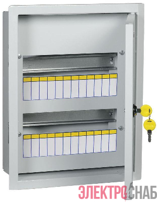 Корпус ЩРв-24 TITAN 3 395х310х120мм IP31 метал. IEK MKM14-V-24-30-T