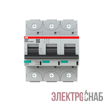 S803P-D100 Автоматический выключатель 3-полюсный ABB 2CCG001245R0001
