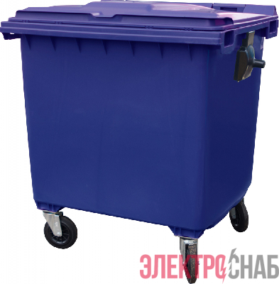 Мусорный контейнер 1100л. на колёсах  синий MGBK-1100 MGBK-1100