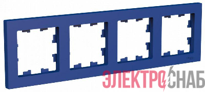 Рамка 4-м AtlasDesign универс. аквамарин SE ATN001104